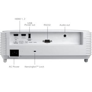 Optoma GT1080HDRx Short Throw Projector Rear