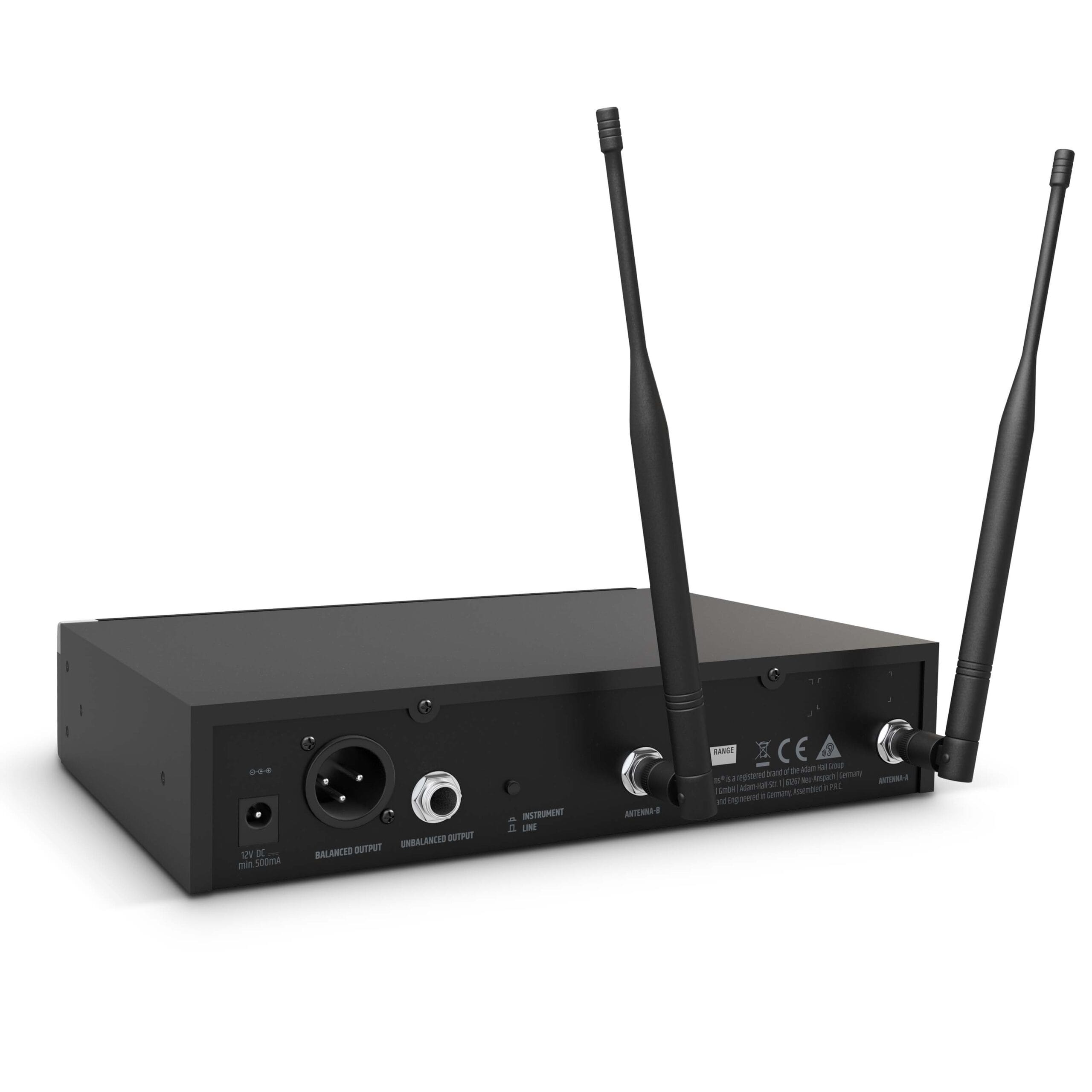 LD Systems U500 Series Wireless Microphone (Rear)