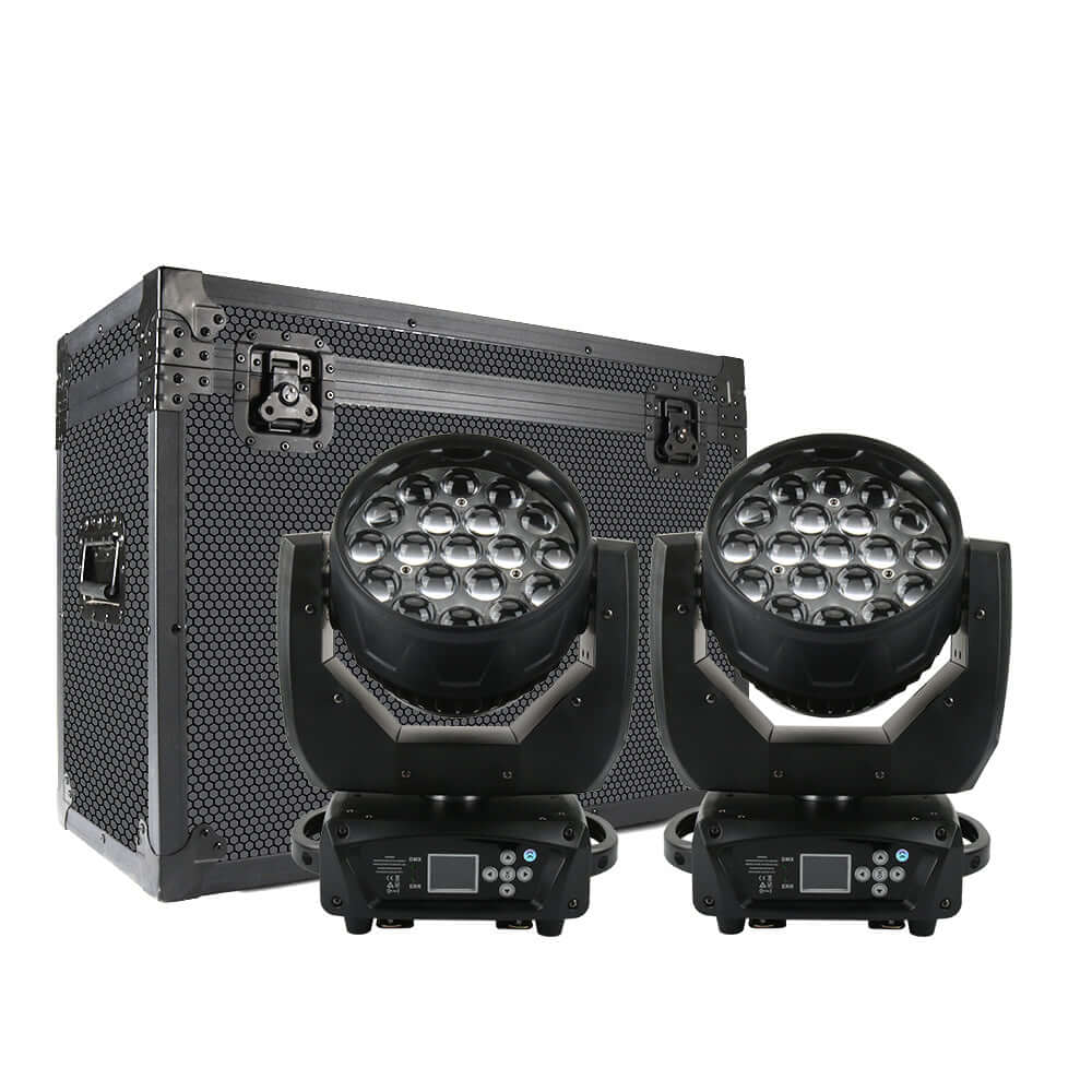 Shehds 19x15W RGBW - Moving Head Beam Wash